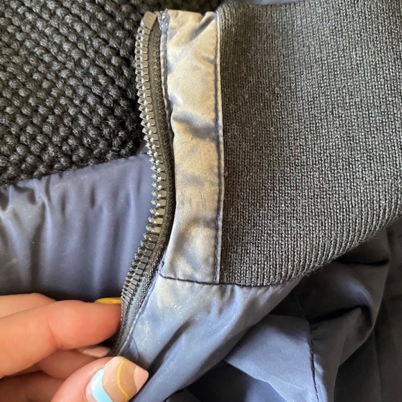 Mackage Brigid Knit Trim Duck Down Coat - Picture 15 of 15